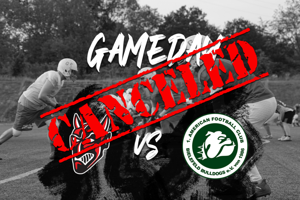 Gelsenkirchen Devils vs Bielefeld Bulldogs canceled